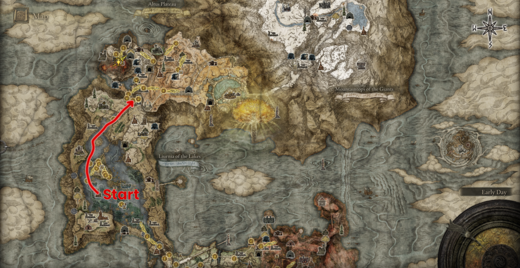 Elden Ring: Reach the Altus Plateau